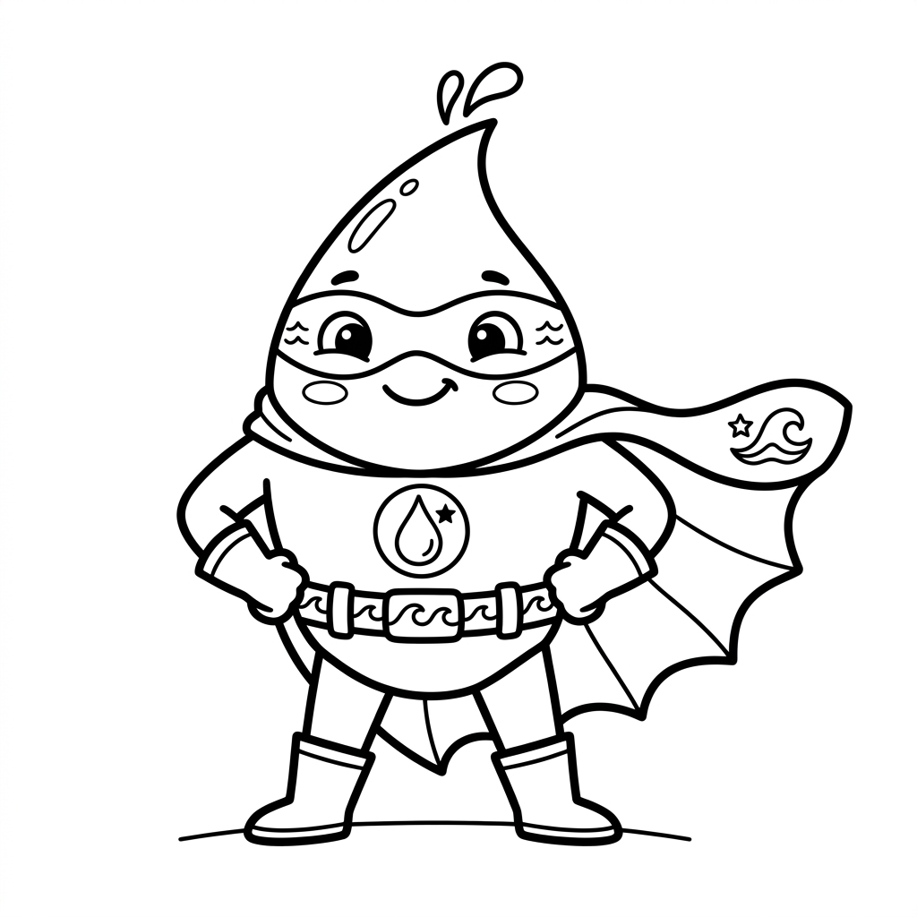 Water Hero Superhero